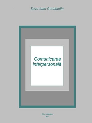 cover image of Comunicarea interpersonală